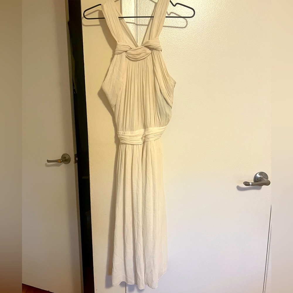 brand new white dress